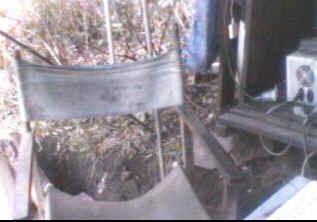 The Steamer Chair with West Wall in Back Ground