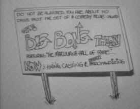 The Billboard that will be erected, note early logo design.